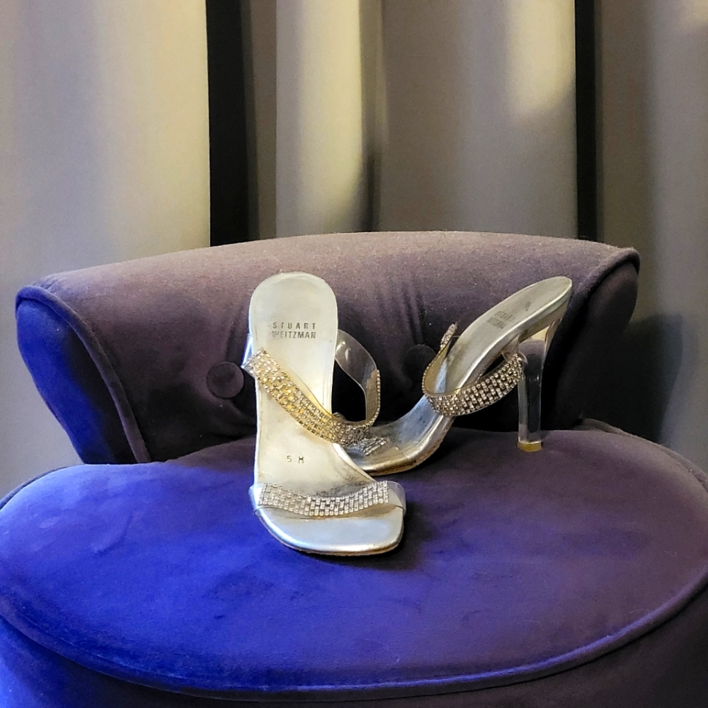 4in heel strappy heels